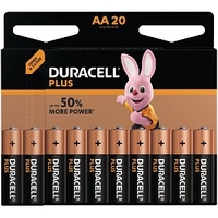 Duracell Plus Power AA Pack von 20 Batterien (MN1500B20)