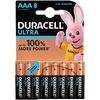 Duracell Ultra Power AAA Pack von 8 (MX2400B8)