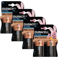 Duracell Ultra Power D Pack von 8 (BUN0079A)