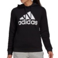 Badge of Sport Logo Fleece Hoodie Women