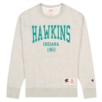 Champion x Stranger Things Hawkins Crewneck Sweatshirt