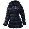 Down Long Hooded Jacket Women