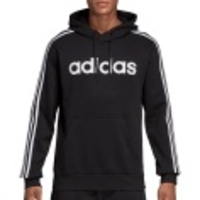 Essentials 3 Stripes Pullover Fleece Hoodie