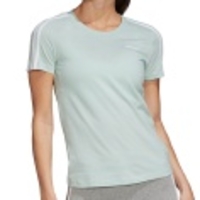 Essentials 3 Stripes Slim Tee Women