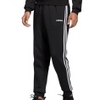 Essentials 3 Stripes Tapered Fleece Pant Cuffed