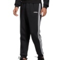 Essentials 3 Stripes Tapered Fleece Pant Cuffed