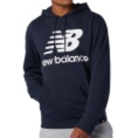Essentials Stacked Logo Pullover Hoodie