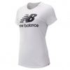 Essentials Stacked Logo Tee Women