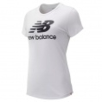 Essentials Stacked Logo Tee Women