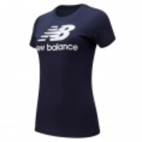 Essentials Stacked Logo Tee Women