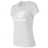 Essentials Stacked Logo Tee Women