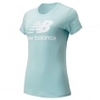 Essentials Stacked Logo Tee Women