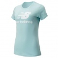 Essentials Stacked Logo Tee Women