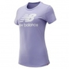 Essentials Stacked Logo Tee Women