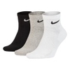 Everyday Cotton Cushioned Ankle Socks 3PPK