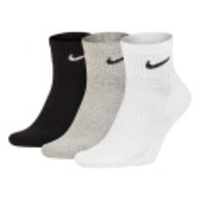 Everyday Cotton Cushioned Ankle Socks 3PPK
