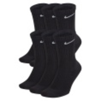 Everyday Cotton Cushioned Crew Socks 6PPK