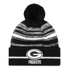 Green Bay Packers NFL Cold Weather Black Sport Knit Beanie