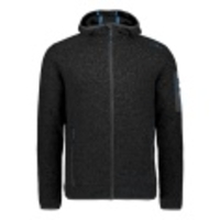 Knit-Tech Meliert Fleece Hooded Jacket