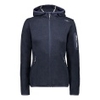 Knit-Tech Meliert Hoody Fleece Jacket Women