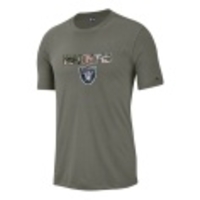 Las Vegas Raiders Camo Wordmark NFL SS Shirt
