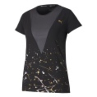 Metal Splash Deep V Training Tee Women