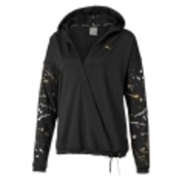 Metal Splash Lux Wrap Training Hoodie Women