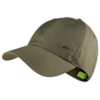 Metal Swoosh Logo Cap