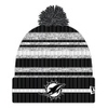 Miami Dolphins NFL Cold Weather Black Sport Knit Beanie