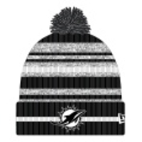 Miami Dolphins NFL Cold Weather Black Sport Knit Beanie