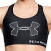 Mid Keyhole Graphic Logo Bra Women