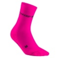 Neon Compression Mid Cut Socks Women