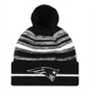New England Patriots NFL Cold Weather Black Sport Knit Beanie