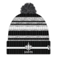 New Orleans Saints NFL Cold Weather Black Sport Knit Beanie