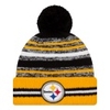 Pittsburgh Steelers NFL Sideline Yellow Bobble Beanie