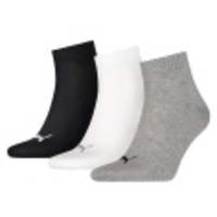 Quarter Plain Socks 3-PACK