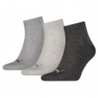Quarter Plain Socks 3-PACK