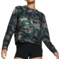 Rebel Dry Fleece Crew Camo Women
