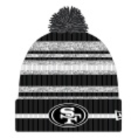 San Francisco 49ers NFL Cold Weather Black Sport Knit Beanie