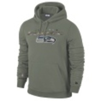 Seattle Seahawks Camo Wordmark NFL PO Hoodie