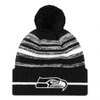 Seattle Seahawks NFL Cold Weather Black Sport Knit Beanie