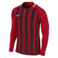 Striped Division III Football LS Jersey