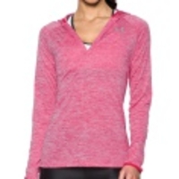 Tech Henley LS Hoody Twist Women