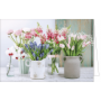 Blumenkarte Vasen