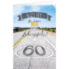 Geburtstagskarte 60 Weg