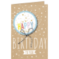 Geburtstagskarte Hello Craft Kreis