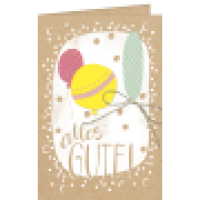 Geburtstagskarte Hello Craft Luftballons
