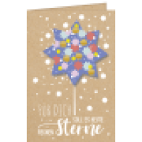 Geburtstagskarte Hello Craft Sterne