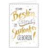 Geburtstagskarte September