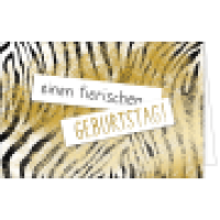 Geburtstagskarte Tiger